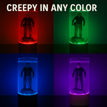 Jason Voorhees Rotating Lamp