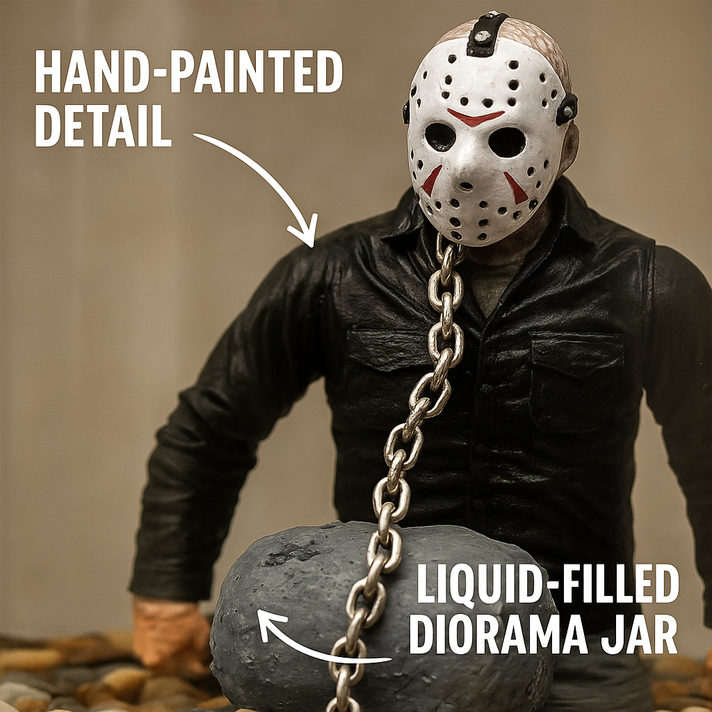 Jason Voorhees Rotating Lamp