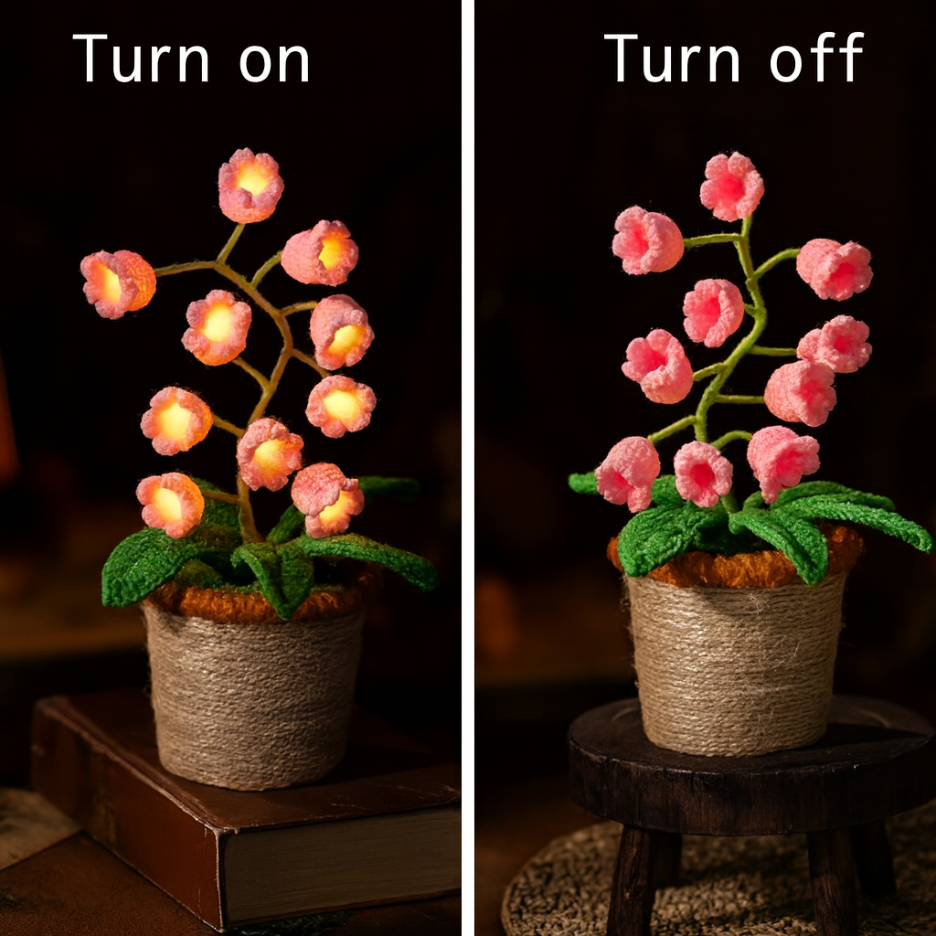 BloomLight™ Crochet Lamp