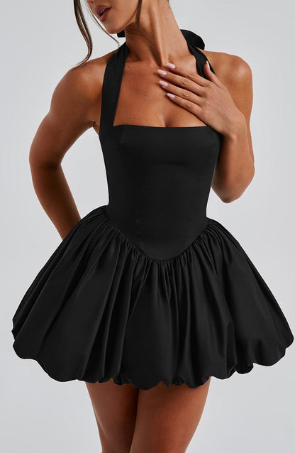 FlareBubble™ Backless Mini Dress